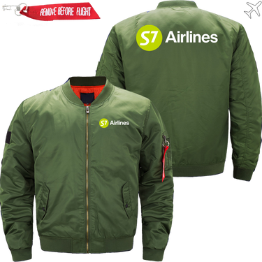 S7 AIRLINES MA1 JACKET THE AV8R